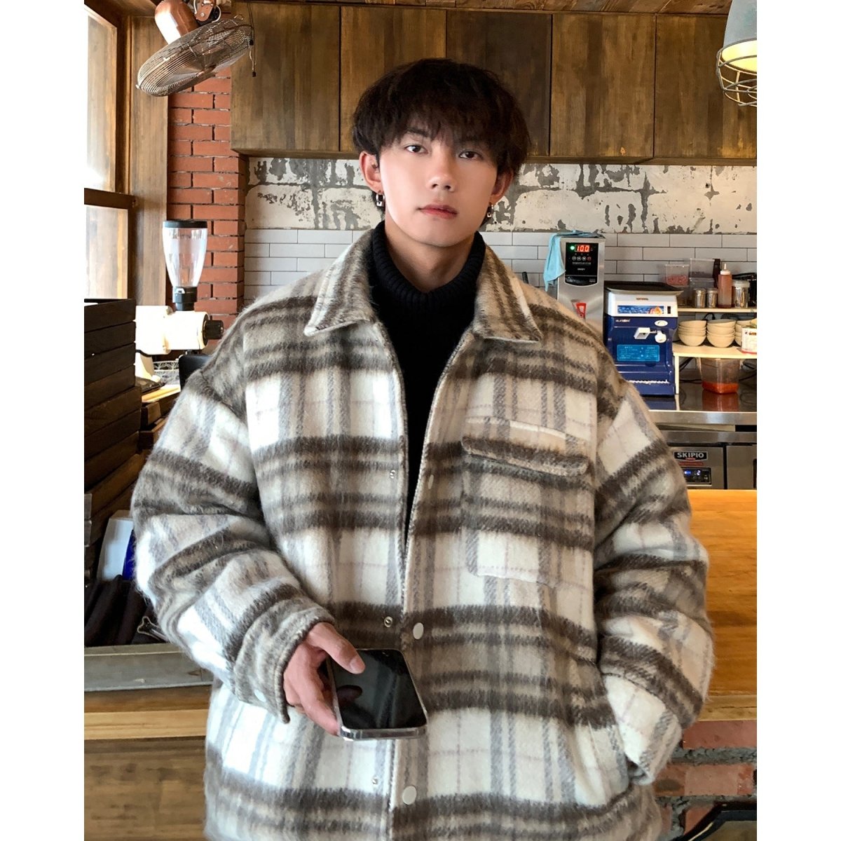 Thick Woolen Coat Men's Autumn And Winter - Eshtree