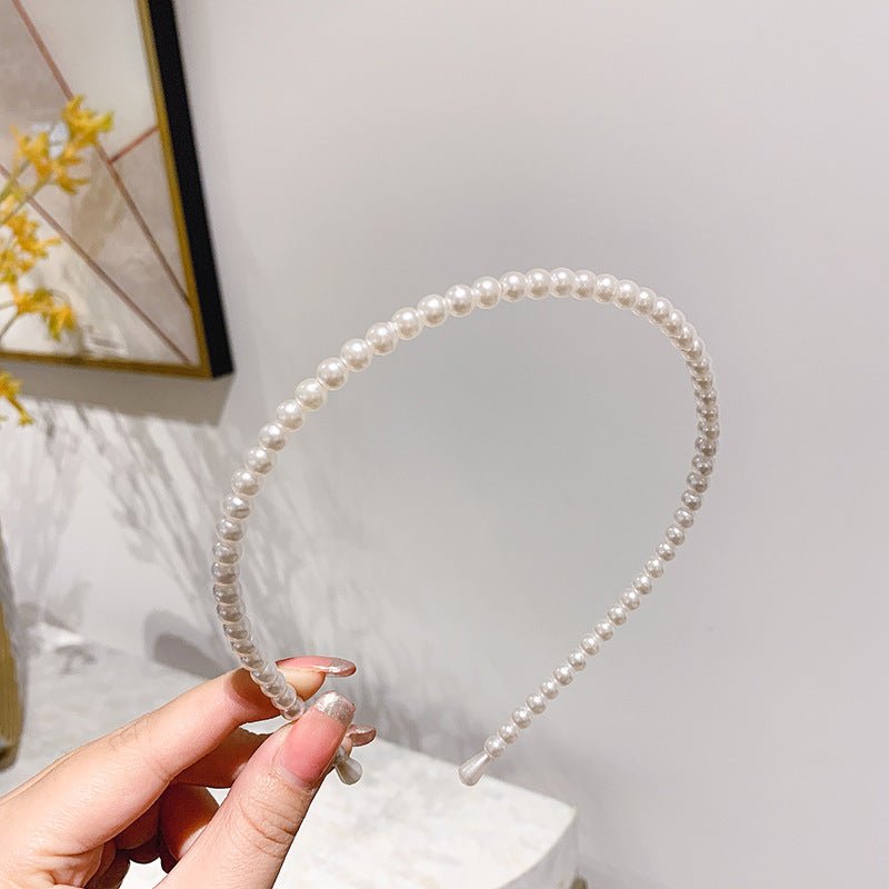 Thin pearl headband - Eshtree