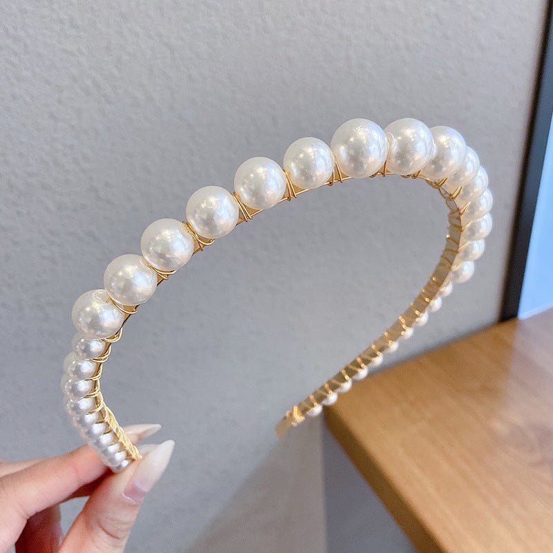 Thin pearl headband - Eshtree