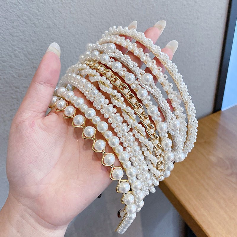 Thin pearl headband - Eshtree