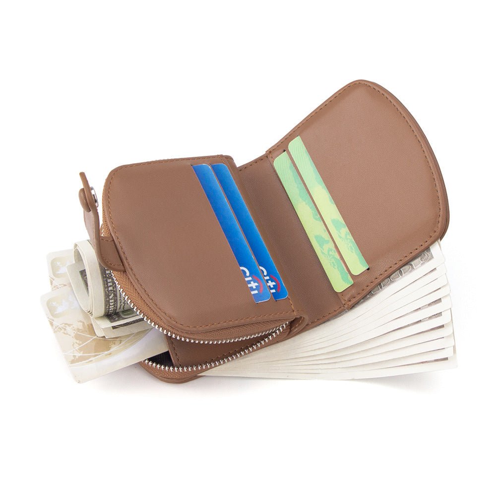 This Light - luxury Wallet Features A Meticulously Crafted Design - Eshtree