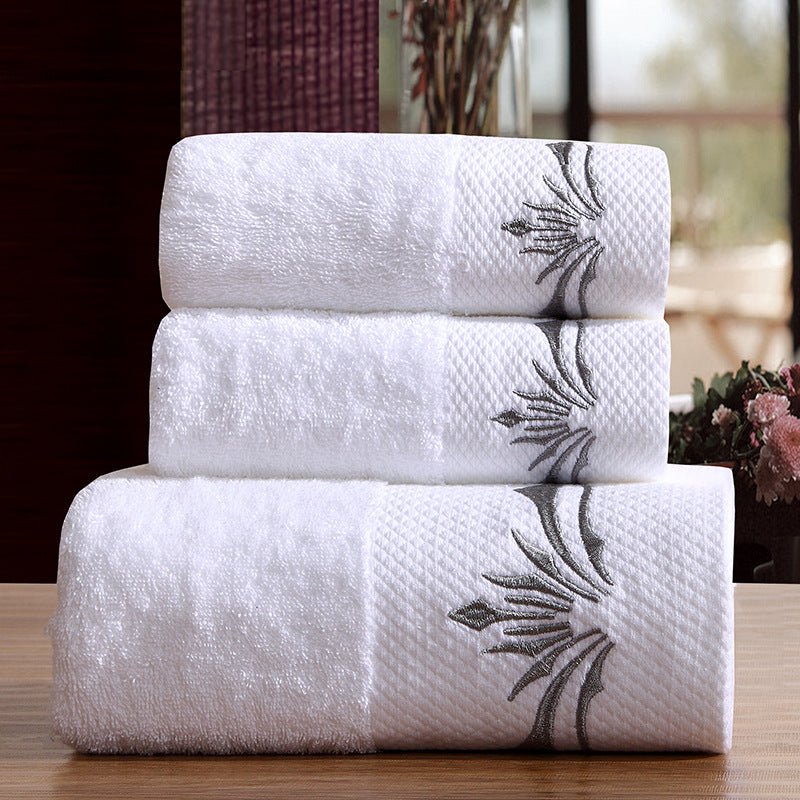 Three - piece Platinum Forged Towel Bath Towel Set - Eshtree