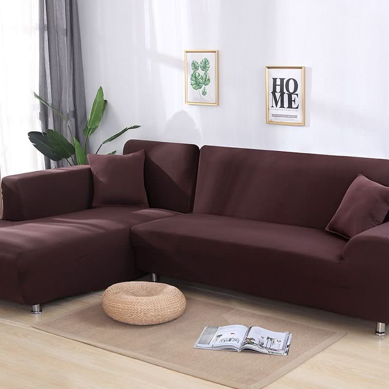 Tight Wrap Sofa Cover Elastic 2 Pieces Sofa Cover - Eshtree
