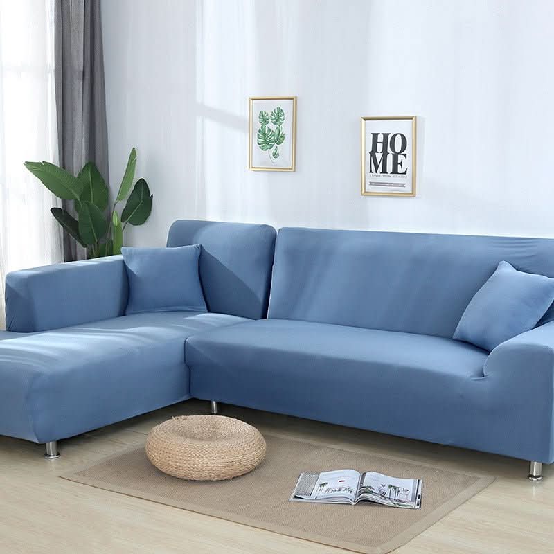 Tight Wrap Sofa Cover Elastic 2 Pieces Sofa Cover - Eshtree