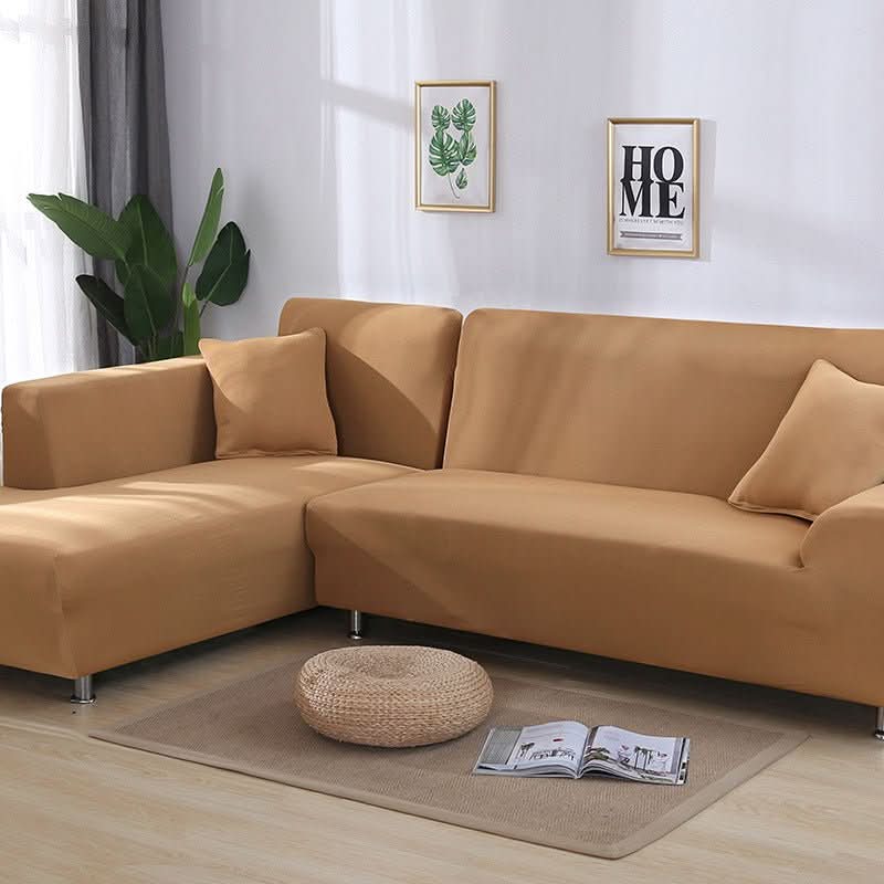 Tight Wrap Sofa Cover Elastic 2 Pieces Sofa Cover - Eshtree
