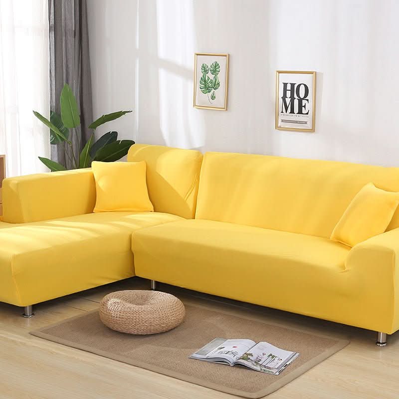 Tight Wrap Sofa Cover Elastic 2 Pieces Sofa Cover - Eshtree