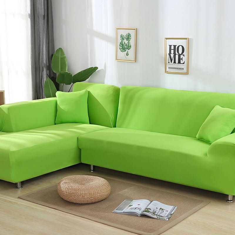 Tight Wrap Sofa Cover Elastic 2 Pieces Sofa Cover - Eshtree