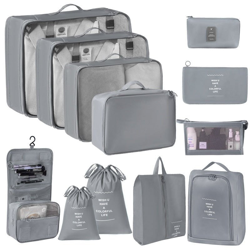Travel Storage Bag 8 - Piece Set Suitcase Clothing Organizer - Eshtree