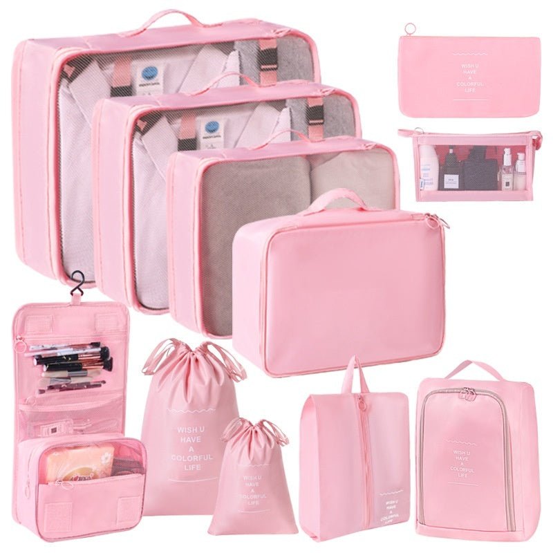 Travel Storage Bag 8 - Piece Set Suitcase Clothing Organizer - Eshtree