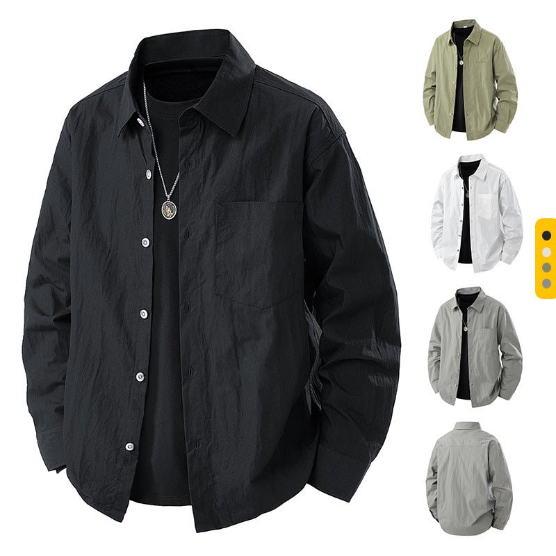Trendy Loose Casual Shirt Coat - Eshtree