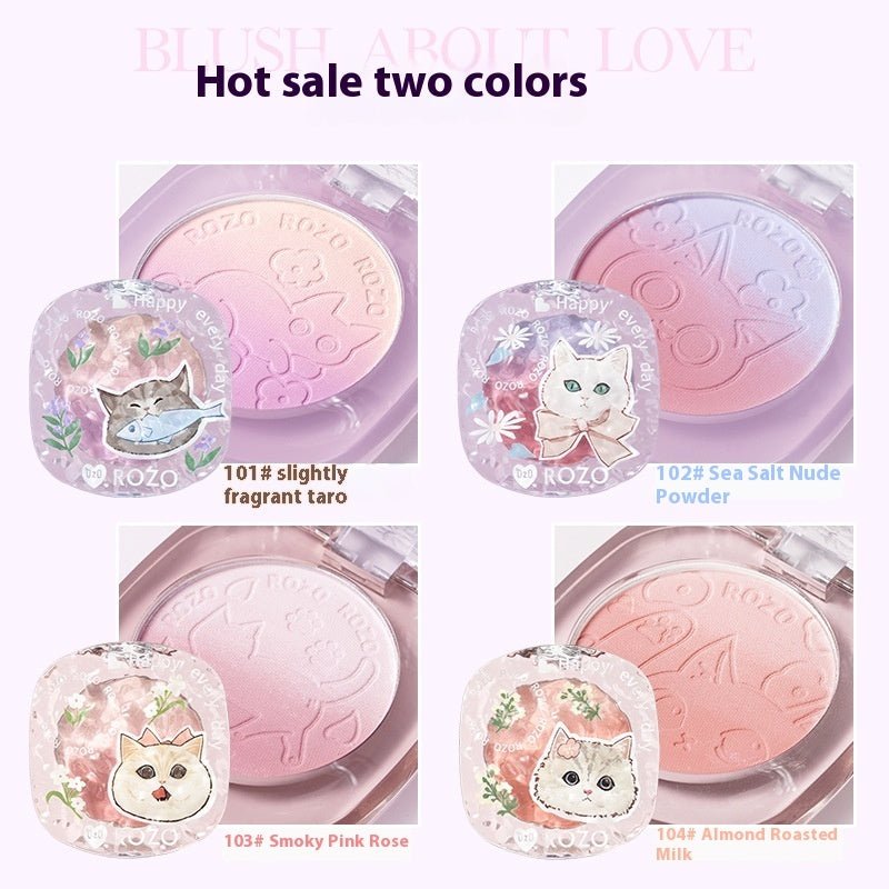 Two - tone Gradient Natural Brightening Matte Repair Blusher Plate - Eshtree