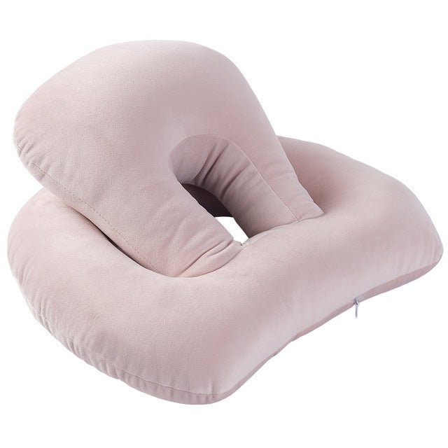 U - Shaped Desk Nap Pillow Neck Supporter Seat Cushion Headrest Travel Neck Pillow With Arm Rest - Eshtree