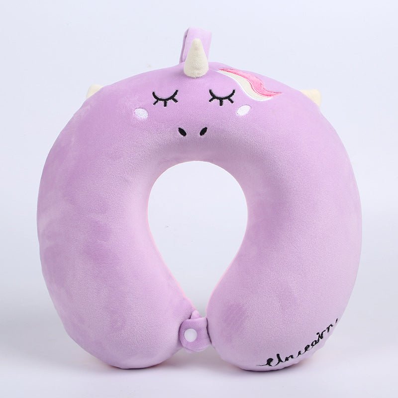 U - shaped Pillow Slow Rebound Memory Foam Neck Pillow Car Travel Afternoon Nap Pillow - Eshtree