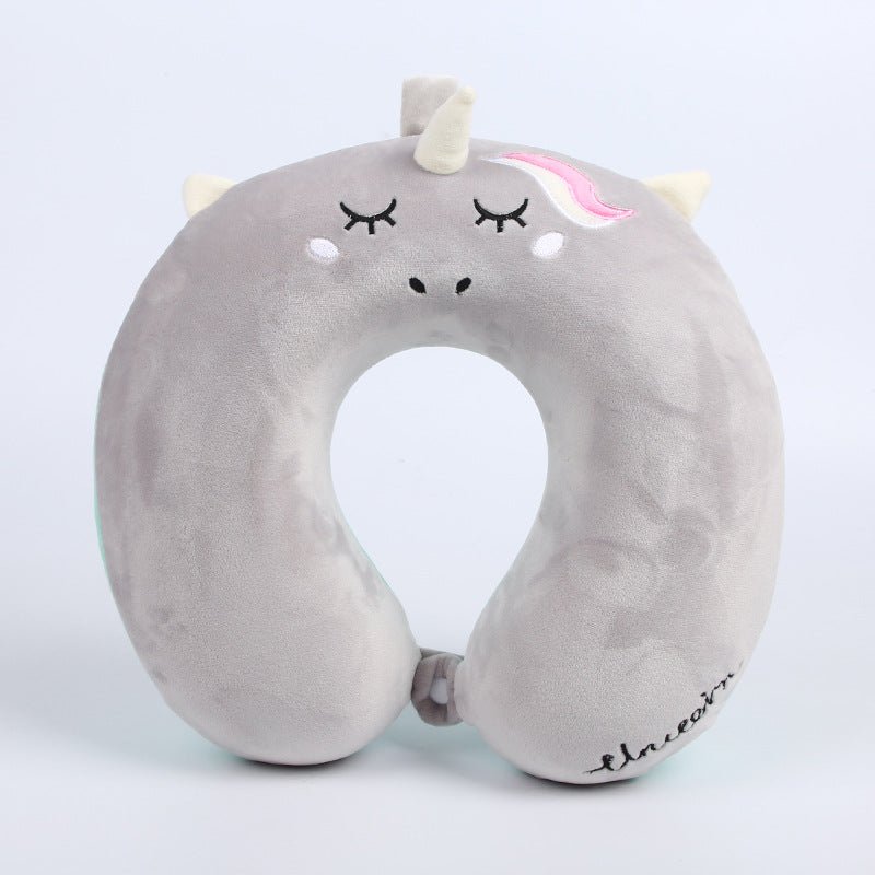 U - shaped Pillow Slow Rebound Memory Foam Neck Pillow Car Travel Afternoon Nap Pillow - Eshtree