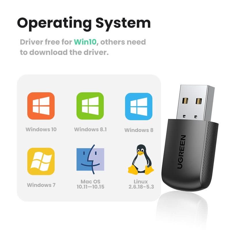 Usb Wireless Network Card Computer Wifi Receiver - Eshtree