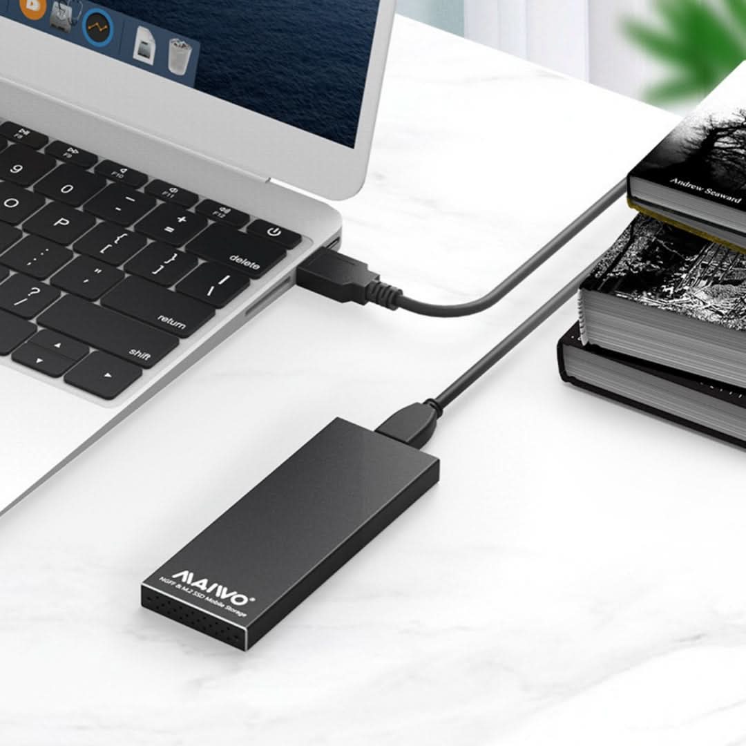 USB30 Solid State Hard - disk Cartridge NGFF Interface To USB30 All Aluminum Alloy SSD - Eshtree