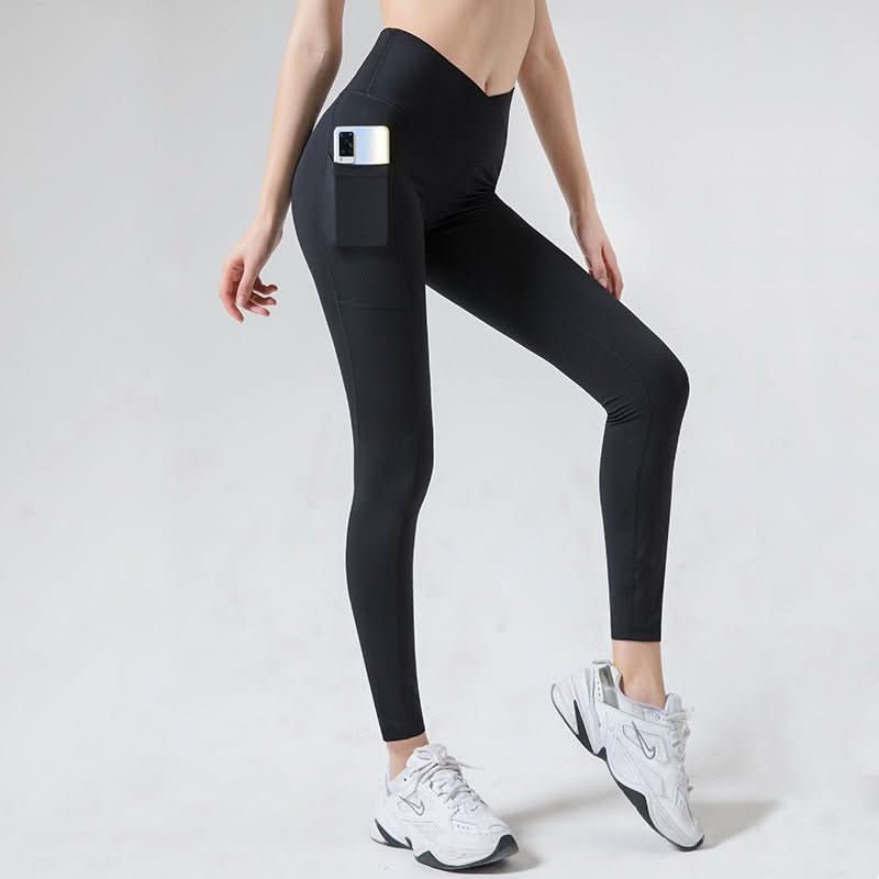 V Waist Tight Yoga Pants Women Compound - Eshtree