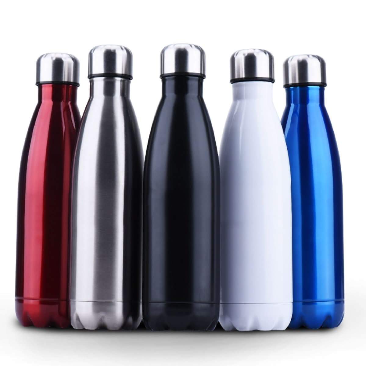Vacuum flask for men and women large capacity sports drinking glass stainless steel cola bottle 500ml - Eshtree