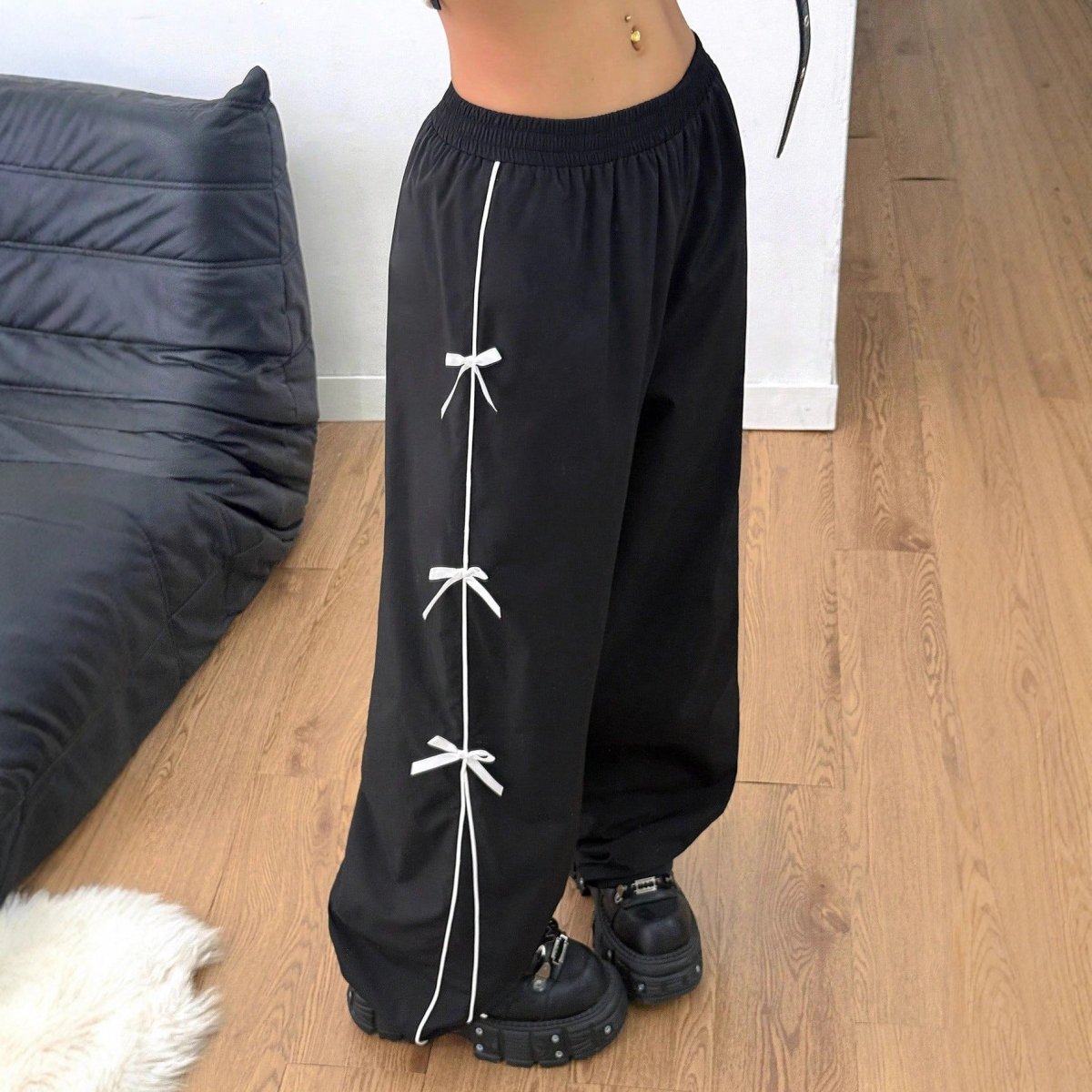 Versatile Relaxed - fit Design - forward Straight - leg Pants - Eshtree