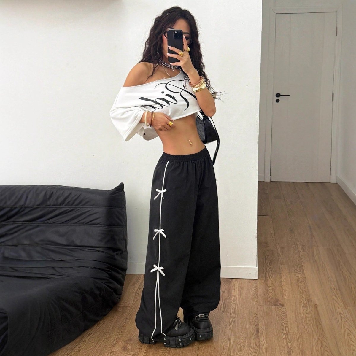 Versatile Relaxed - fit Design - forward Straight - leg Pants - Eshtree