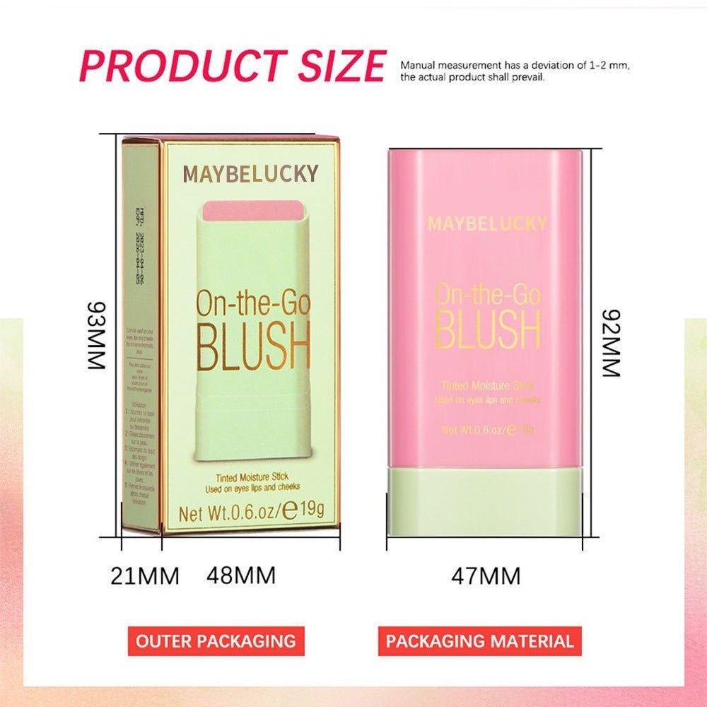 Vigorous Silky Matte Shimmer Contour Stick Blusher - Eshtree