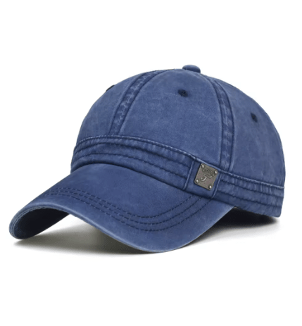 Washed Cotton Retro Soft - top Baseball Cap Trendy Brand - Eshtree