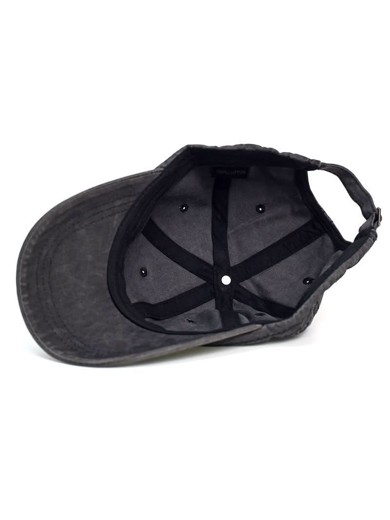 Washed Cotton Retro Soft - top Baseball Cap Trendy Brand - Eshtree