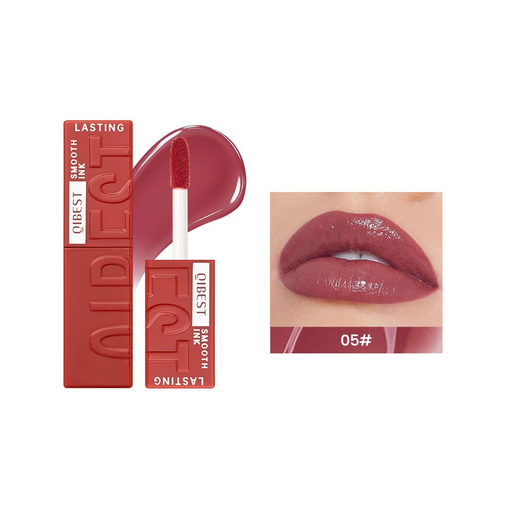 Water Light Mirror Lip Lacquer No Stain On Cup Long - lasting Moisturizing Lipstick - Eshtree