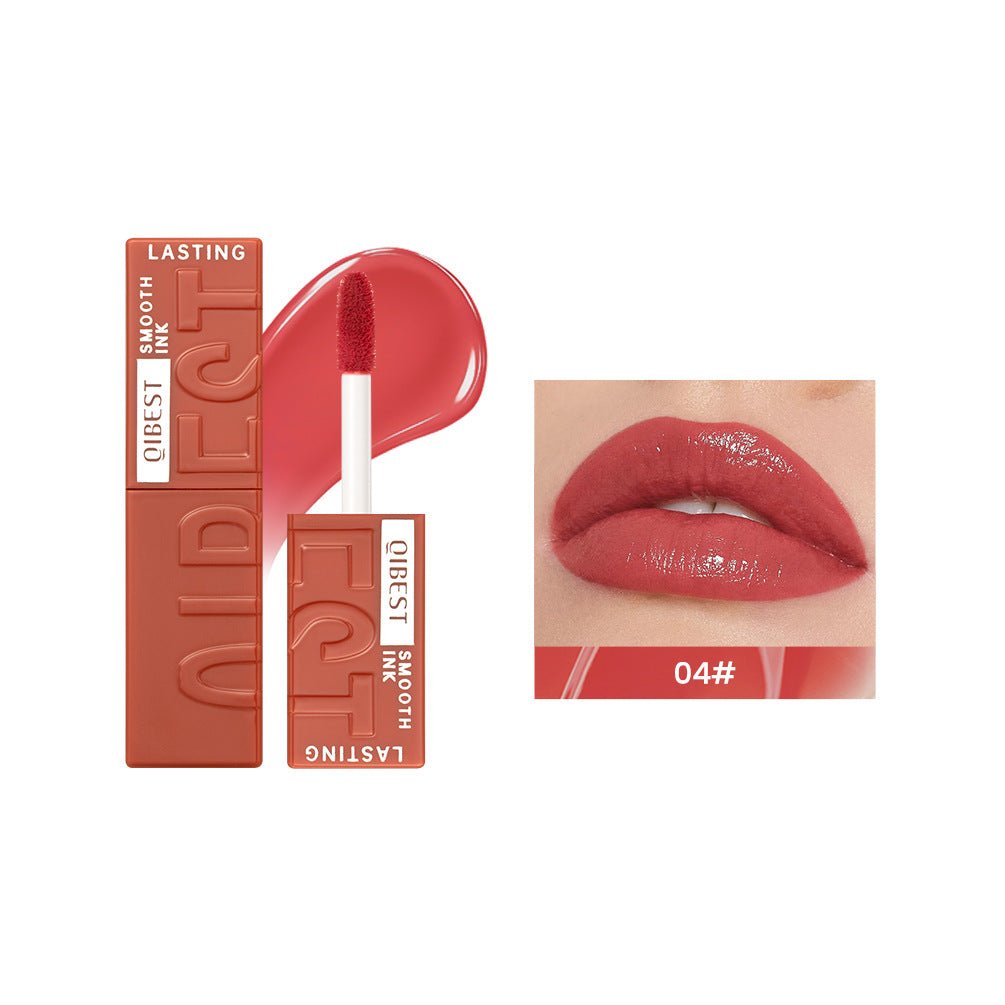 Water Light Mirror Lip Lacquer No Stain On Cup Long - lasting Moisturizing Lipstick - Eshtree