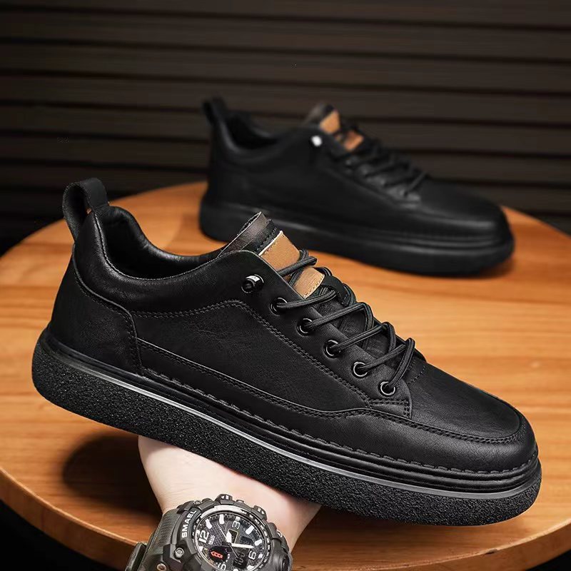 Water - resistant Non - slip Black Casual Business Sneakers - Eshtree