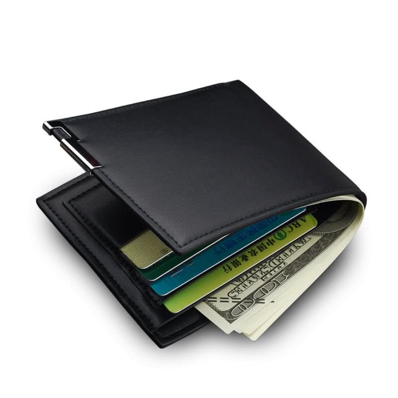 Wholesale men's wallets men's business Money Wallet Business Card Case - Eshtree