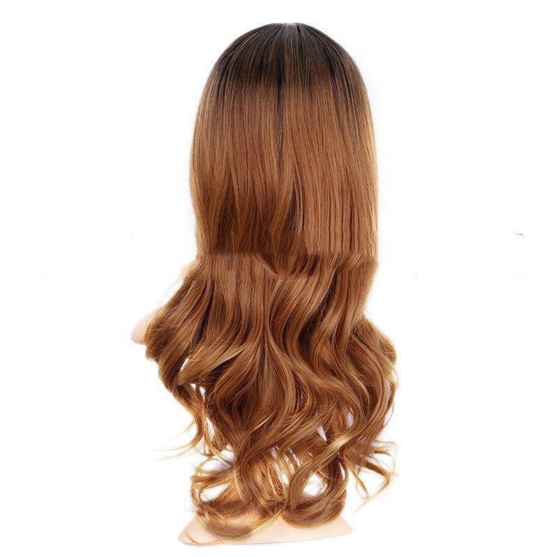 Wig foreign trade wig female gradient chemical fiber wig wig - Eshtree
