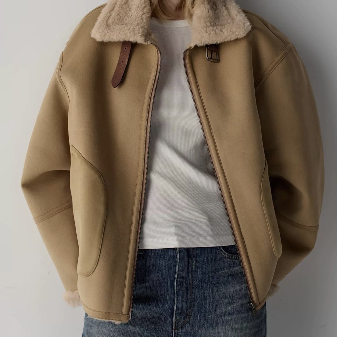 Winter Thickened All - in - one Turn - downstand - up Collar Coat - Eshtree