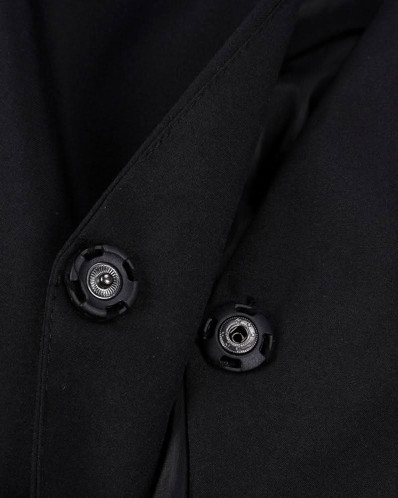 Women Thin Jacket Coat Spring Autumn Long Sleeve Lapel Fashion Silver Black Sequin Elegant Slim Work Blazers Suit feminino - Eshtree