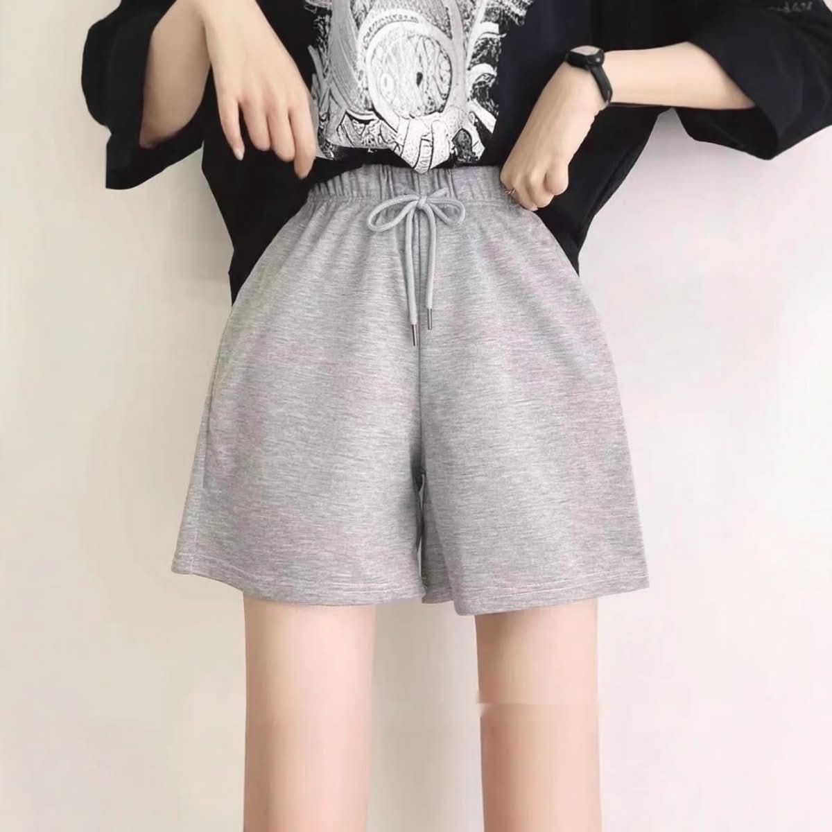 Women's High - waisted Shorts That Flatter The Figure And Are Versatile - Eshtree