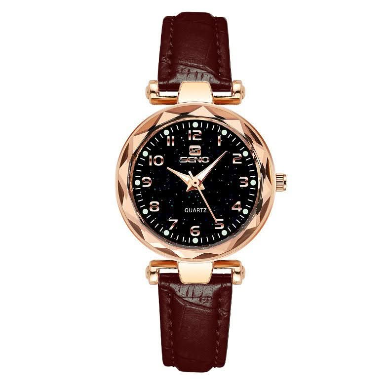 Women's Starry Sky Waterproof Belt Quartz Watch - Eshtree