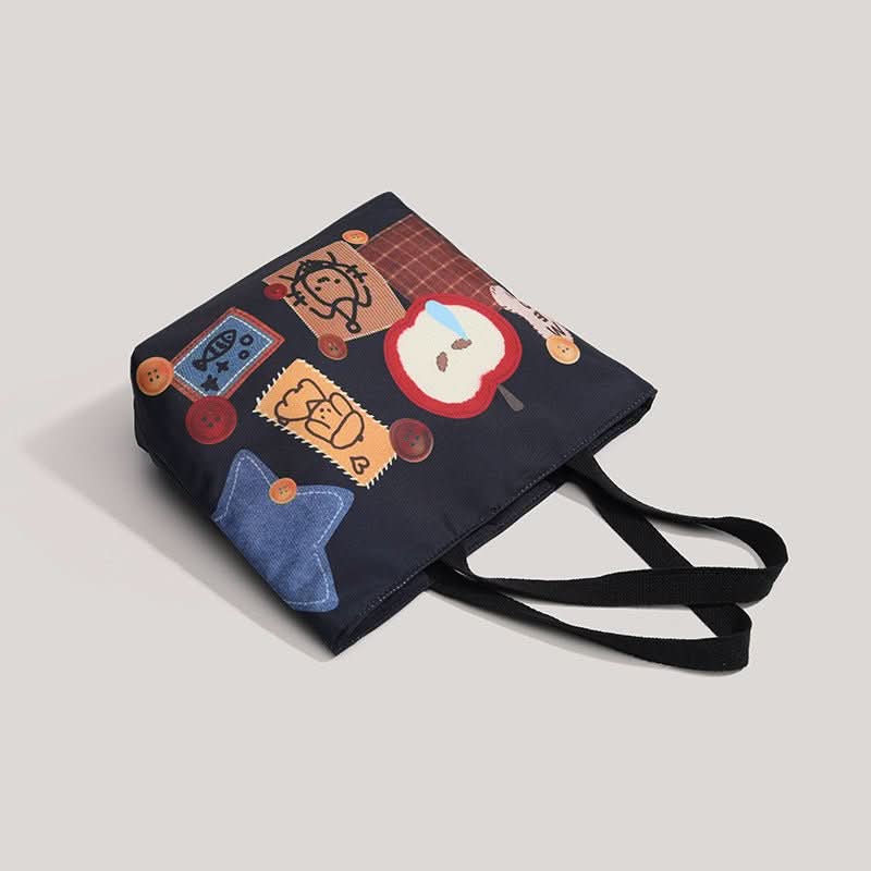 Womens Stylish Casual High - capacity Canvas Bag - Eshtree