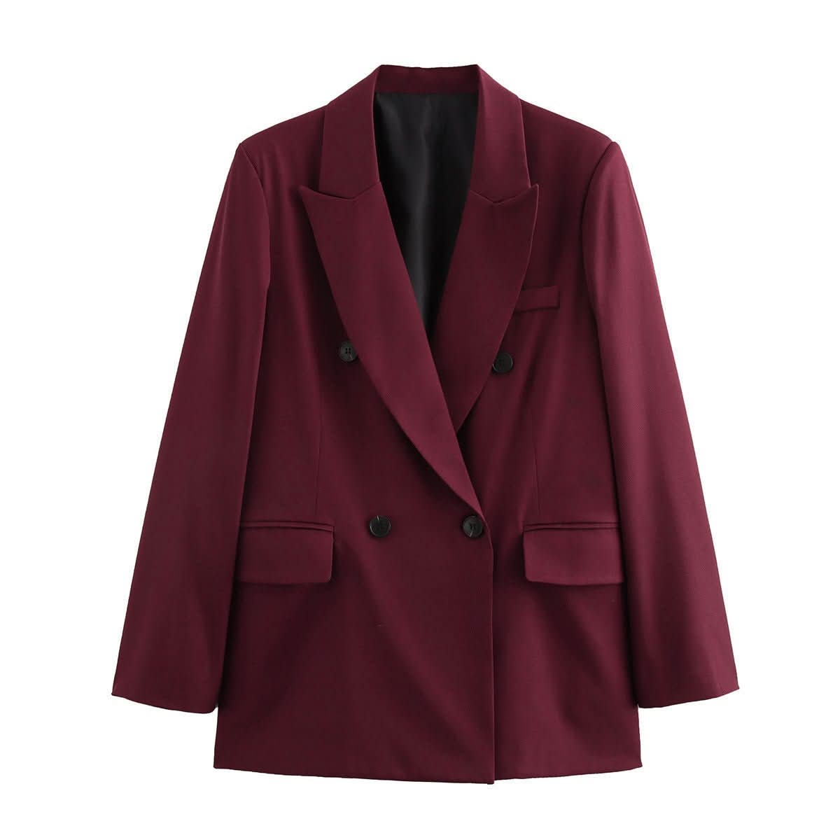 Women's Suits Coat Double Breasted Coat - Eshtree