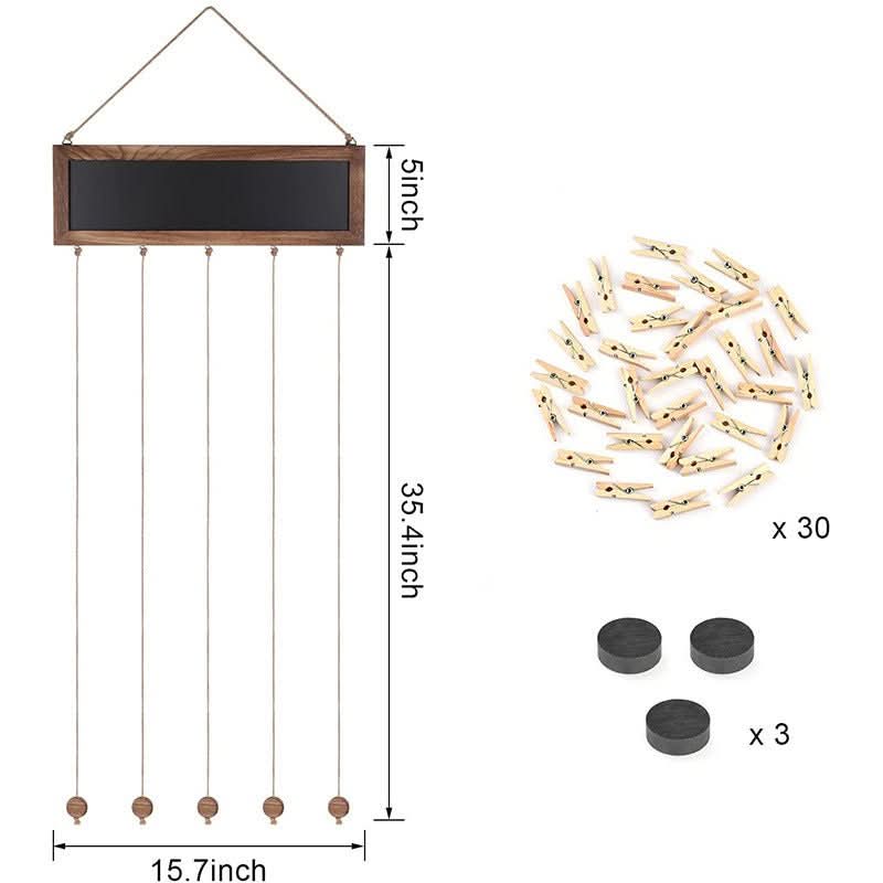 Wooden Wall Clip Photo Decorations Hanging Crafts Ornaments - Eshtree