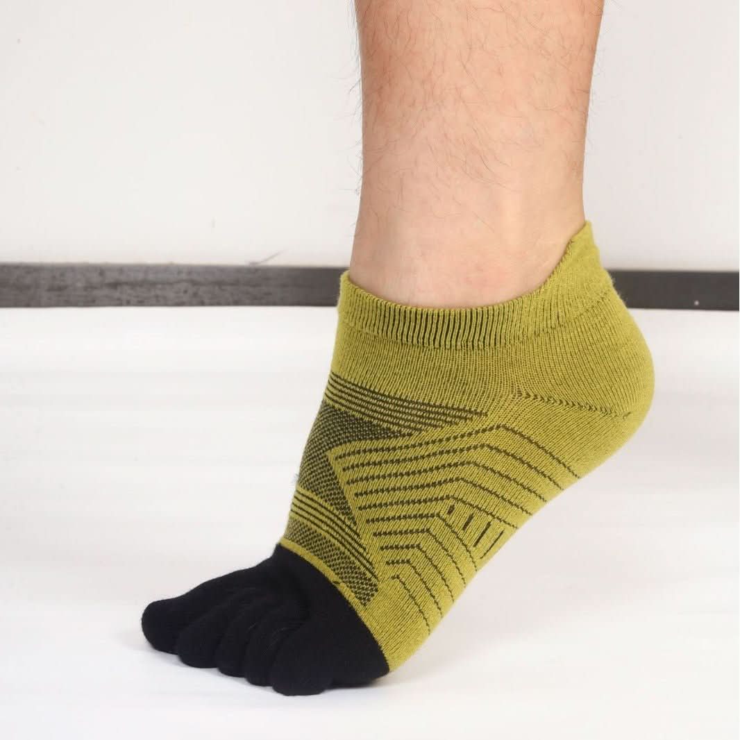 Wool Plush Toe Socks Men's Short Tube - Eshtree