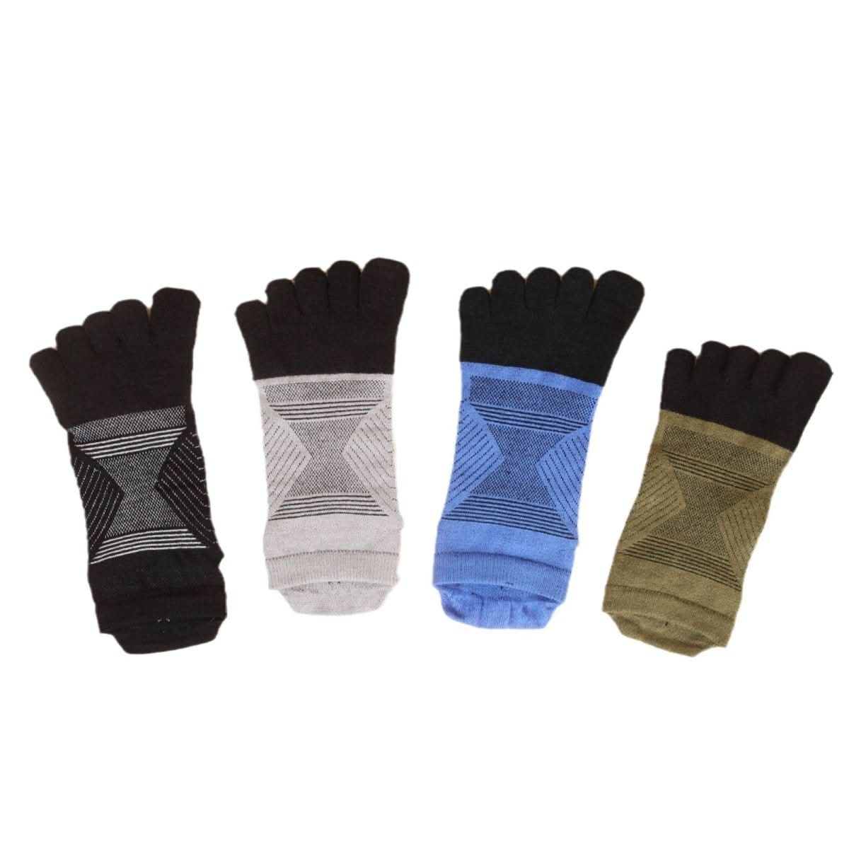 Wool Plush Toe Socks Men's Short Tube - Eshtree