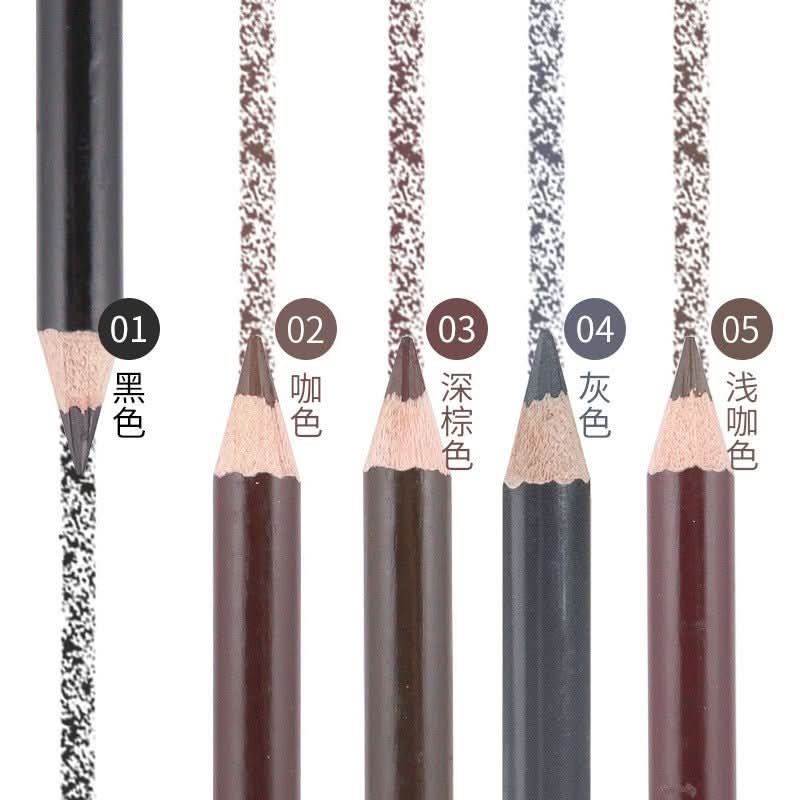 Yalaiyi Eyebrow Pencil Leopard Print Eyebrow Pencil Kuaishou And Douyin Live Broadcast Hot Selling Waterproof Distinct Look Wild Eyebrow Pencil - Eshtree