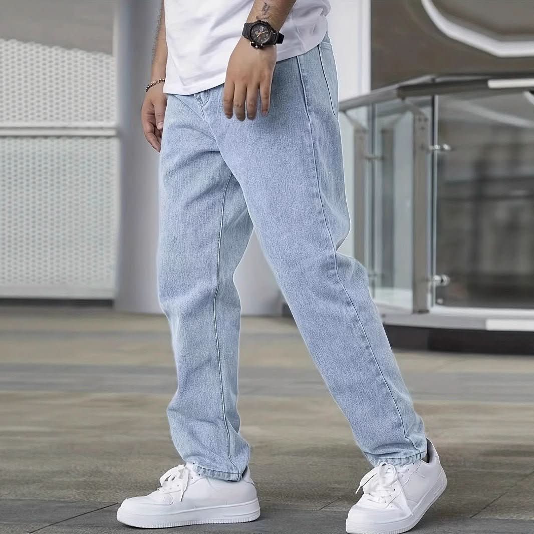 Youth Slim Jeans Men's Fashion Casual Men's Clothing - Eshtree