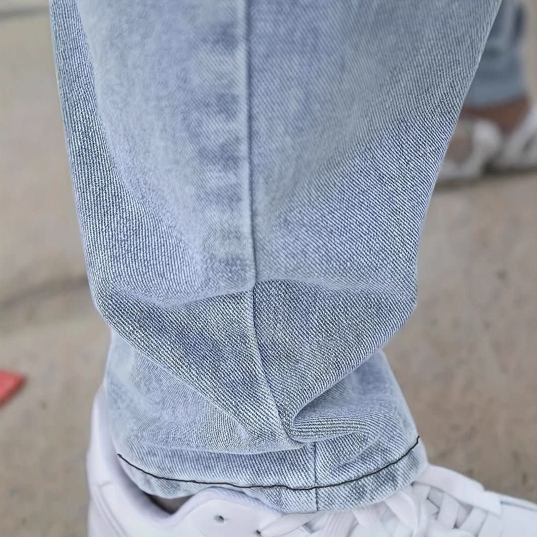 Youth Slim Jeans Men's Fashion Casual Men's Clothing - Eshtree