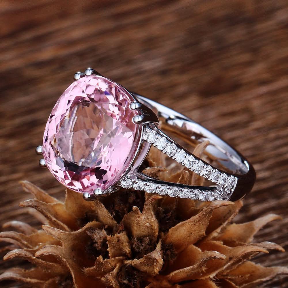 Zhen Rong New European And American Fashion Engagement Rings Inlaid - Eshtree