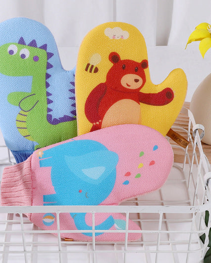 Bath Towel Bath Toiletries Cartoon Cute Bath Gloves