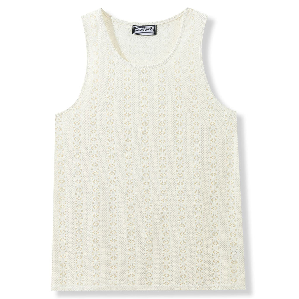 Round Neck Casual Beach Style Loose Vest