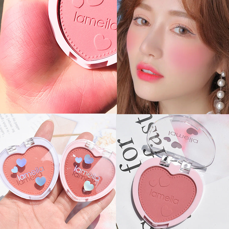 Schoolgirl Rouge Blush Pan Nude Makeup Repairing