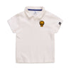 Summer Elastic Cotton Solid Color Short Sleeve  Men''s And Women''s Cartoon Polo T-shirt