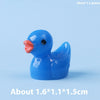 Resin Shrink Mini Little Duck Pendant